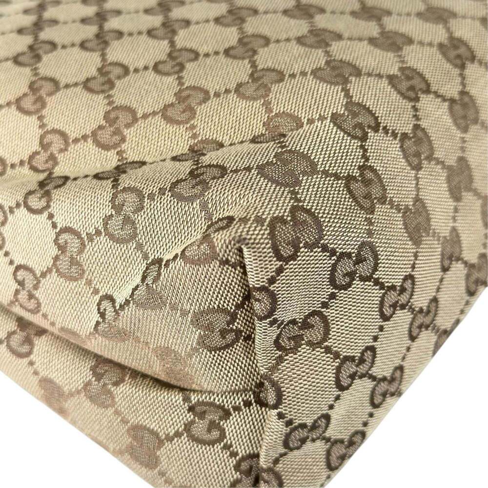 GUCCI Cream Canvas Tote Bag - Picture 9 of 15